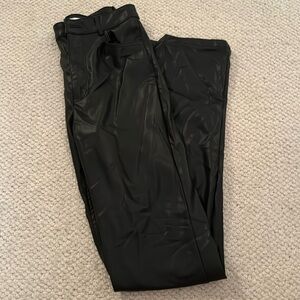 Zara leather pants